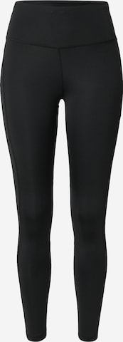 Skinny Pantaloni sport 'Epic Fast' de la NIKE pe negru: față