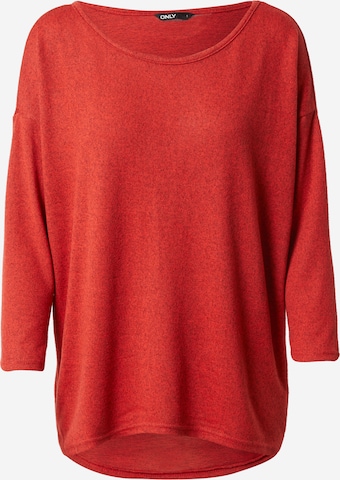 ONLYŠiroka majica 'ELCOS' - crvena boja: prednji dio