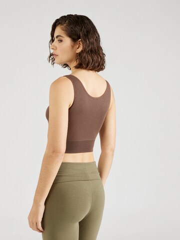 Top sportivo 'ONPJAIA' di ONLY PLAY in marrone
