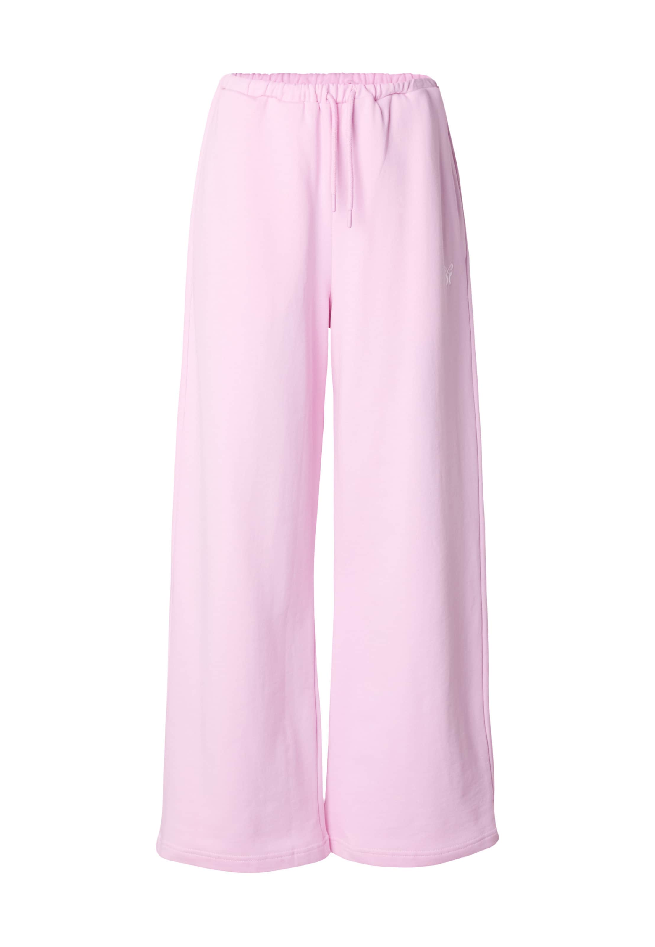 Felicious Wide leg Trousers in Pink: front