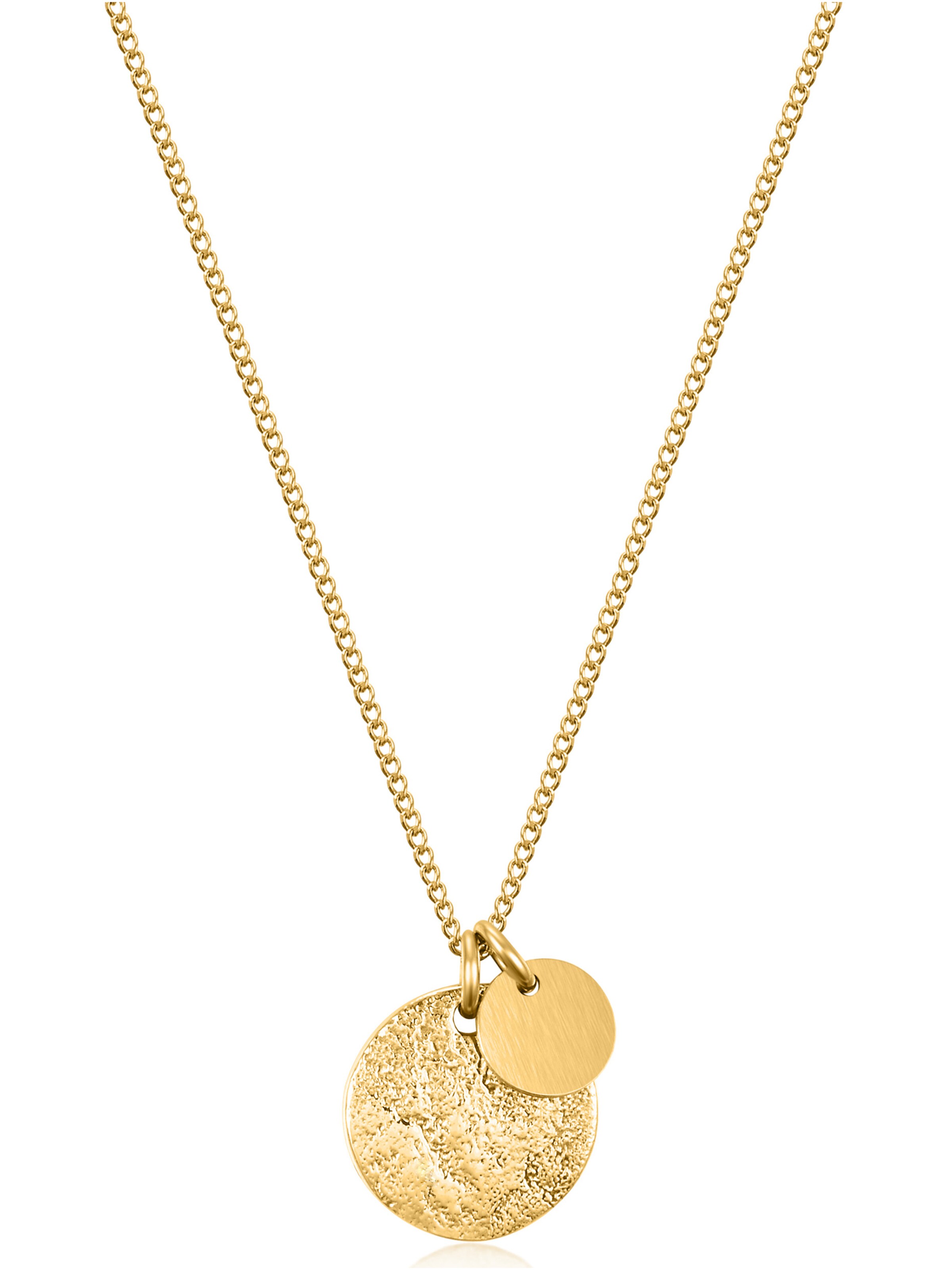 day berlin Necklace 'Brushed' in Gold