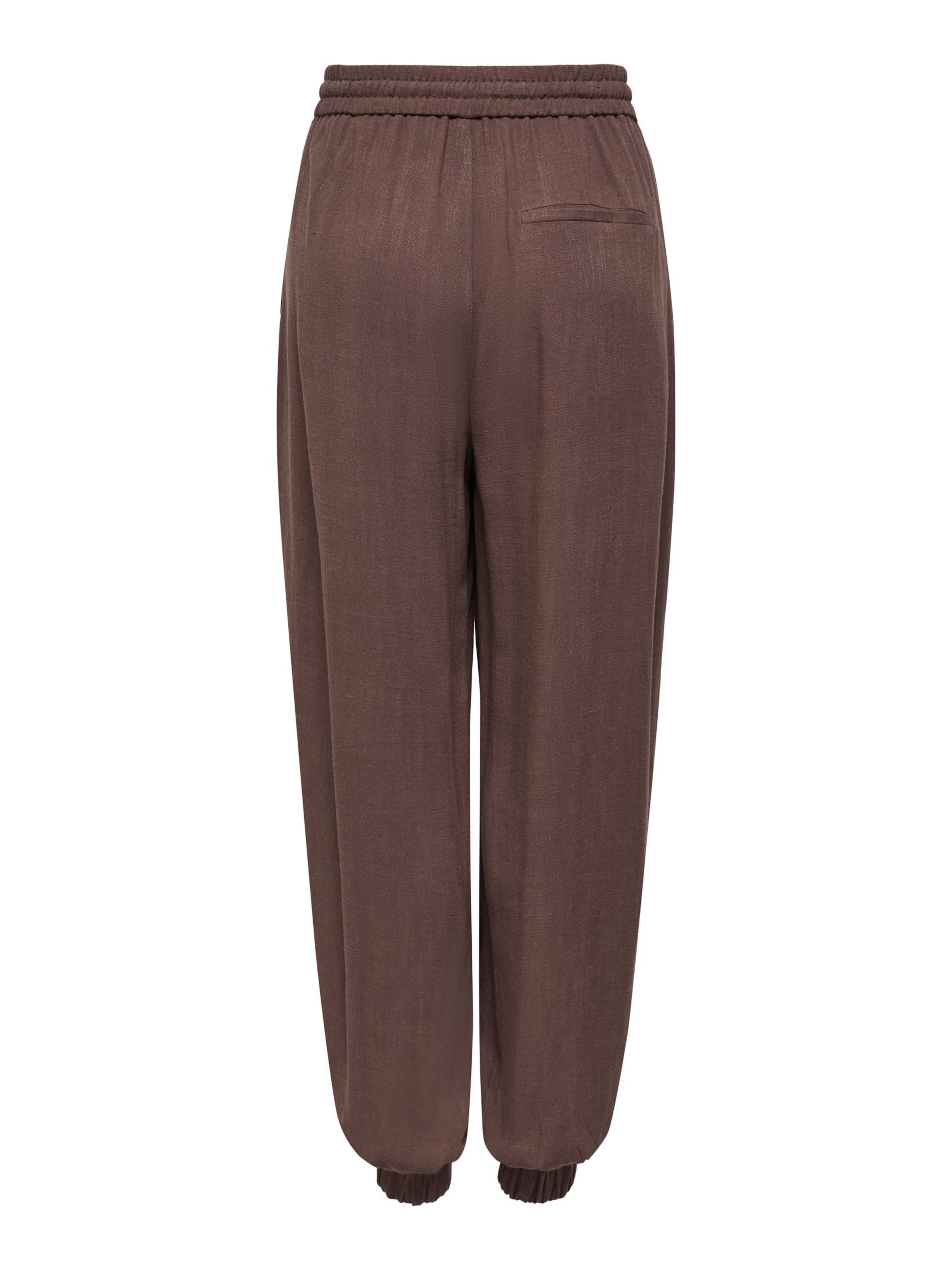 ONLY Wide leg Broek 'ONLSiesta' in Bruin