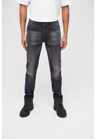 Brandit Regular Jeans 'Rover' in Schwarz: Vorderseite