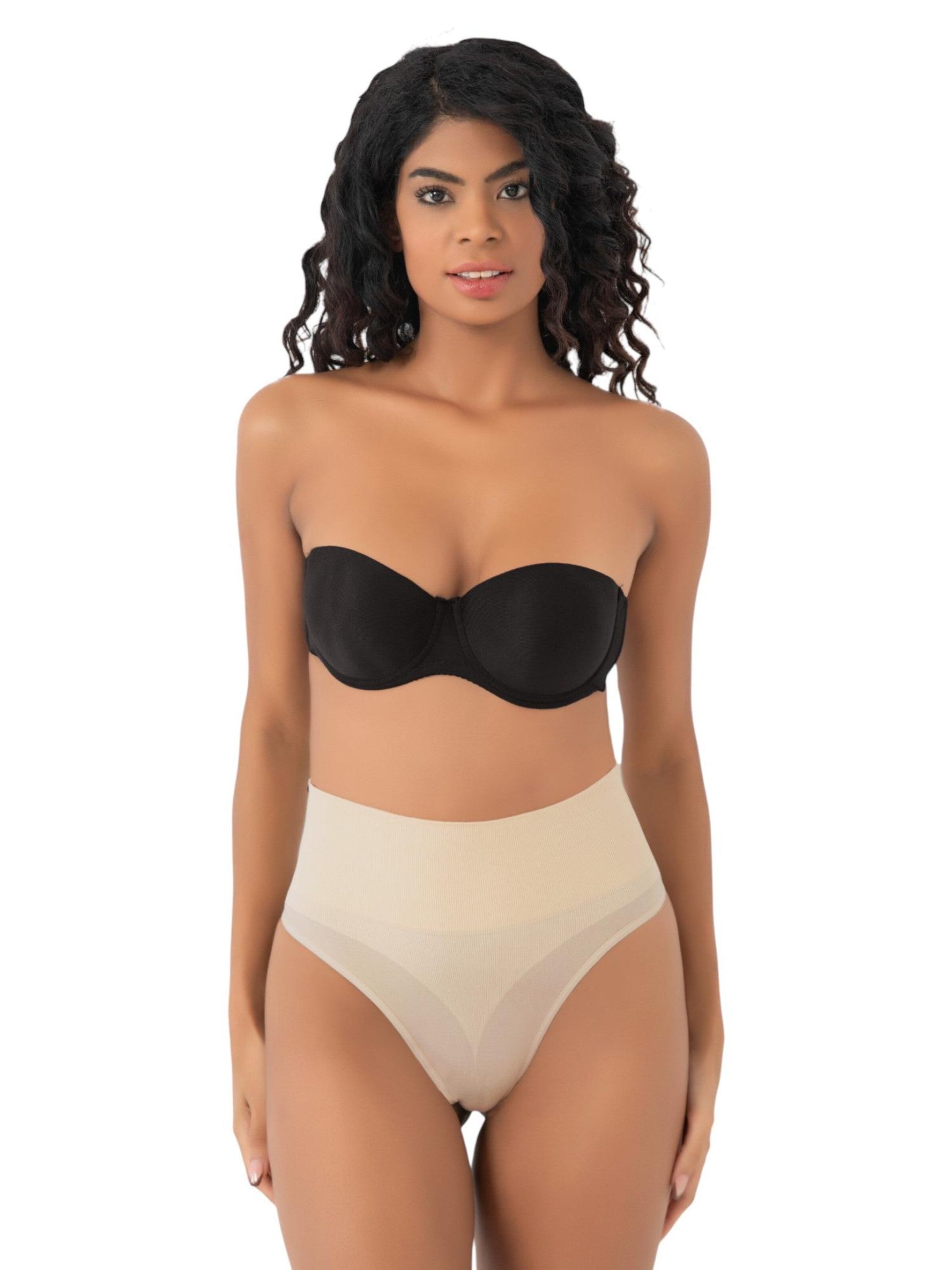 Slip modellante 'ShapeCurve' di fashionshowcase in beige