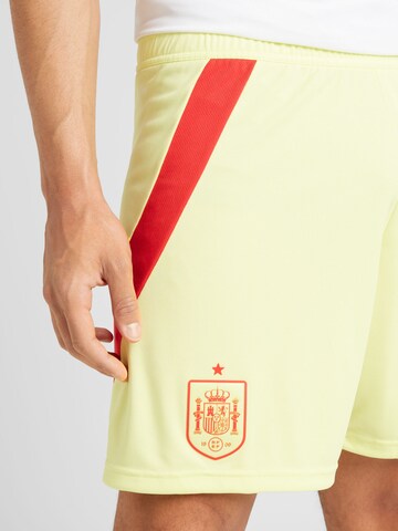 ADIDAS PERFORMANCE - regular Pantalón deportivo 'Spain 24 Away' en amarillo