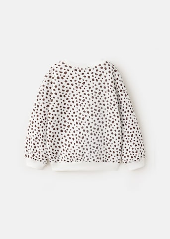 MANGO KIDS Sweatshirt 'DMANCHA' in Weiß
