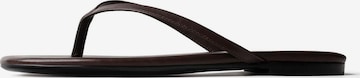 Infradito 'WRITTEN IN THE SAND' di L37 HANDMADE SHOES in marrone: frontale