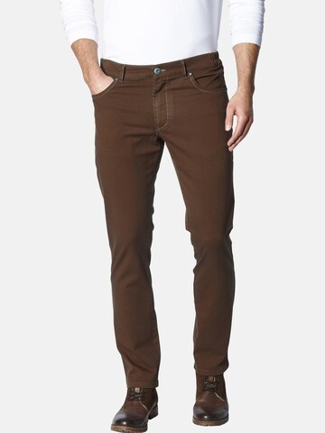 BABISTA Regular Trousers ' Elibesso ' in Brown: front