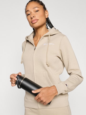 Champion Authentic Athletic Apparel - Sudadera con cremallera en beige
