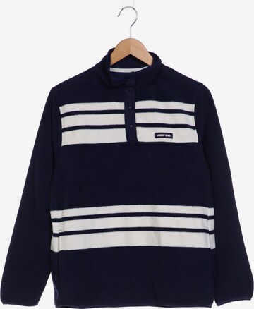 Lands‘ End Sweatshirt & Zip-Up Hoodie in M in Blue: front