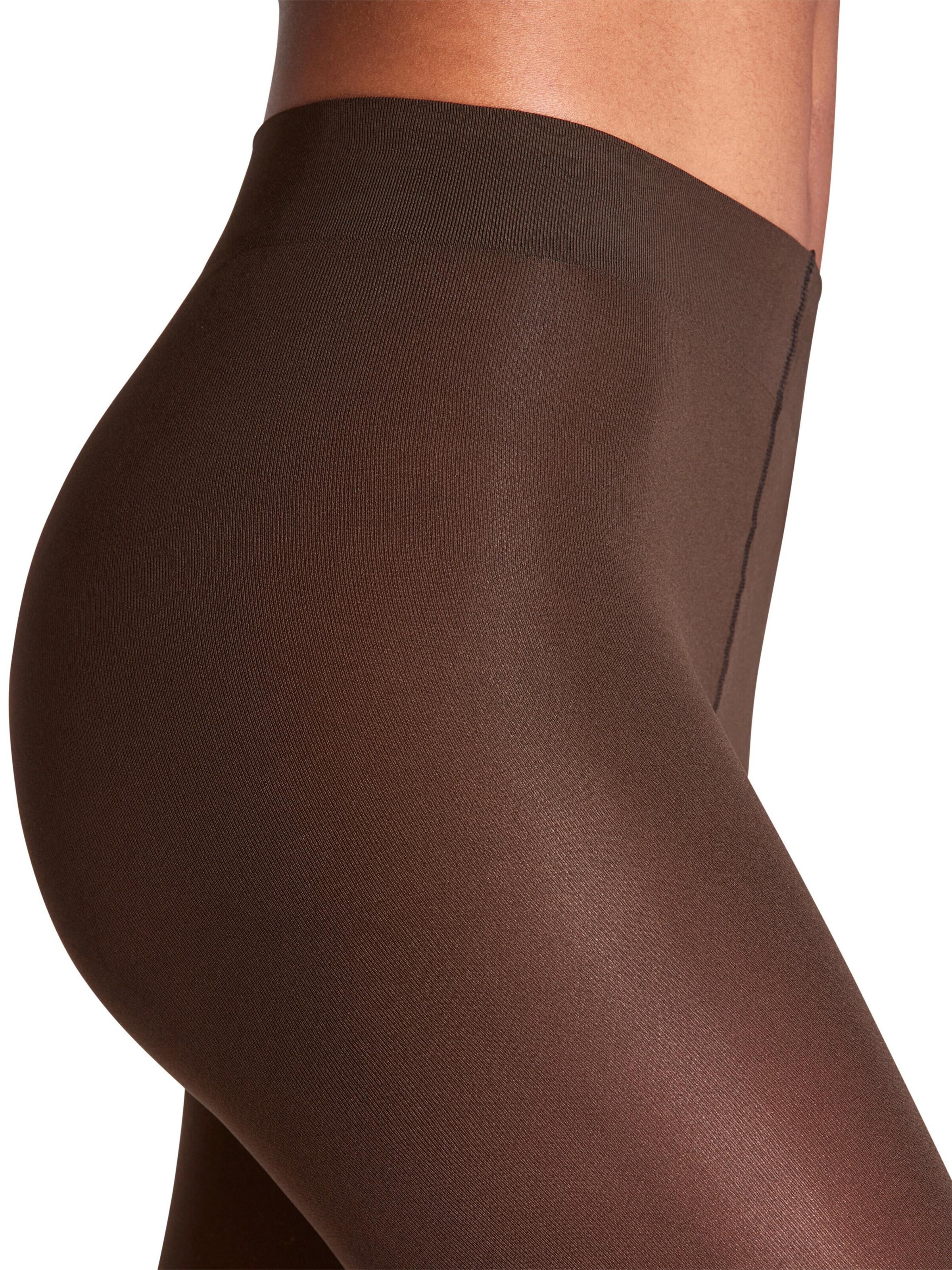 Collant 'Seidenglatt' FALKE en marron