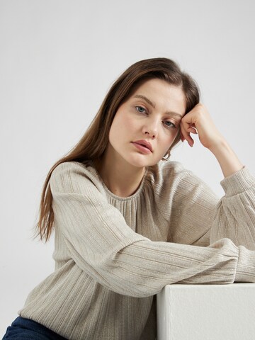Camicia da donna 'DALILAH' di PIECES in beige
