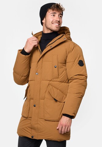 Veste d’hiver 'Dexter' INDICODE JEANS en beige : devant