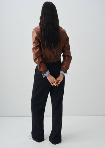 MANGO Between-Season Jacket 'Mau' in Brown
