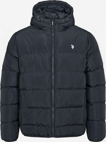 U.S. POLO ASSN. Winter jacket ' UMHenrik ' in Blue: front