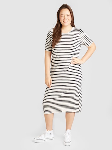 Vero Moda Curve - Vestido 'CHOLLY' em bege: frente