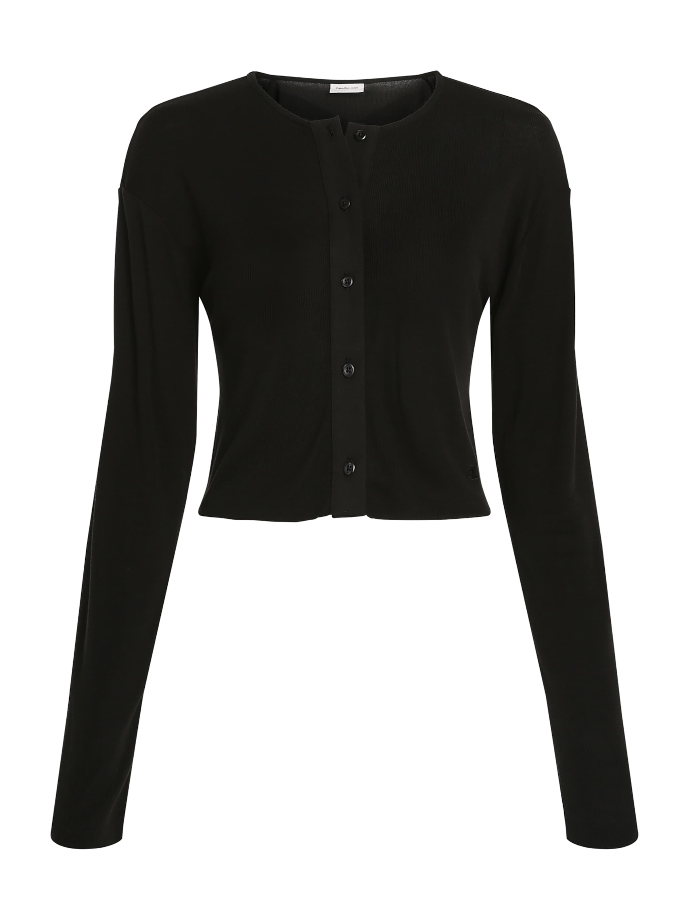 melns Calvin Klein Jeans T-Krekls: no priekšpuses