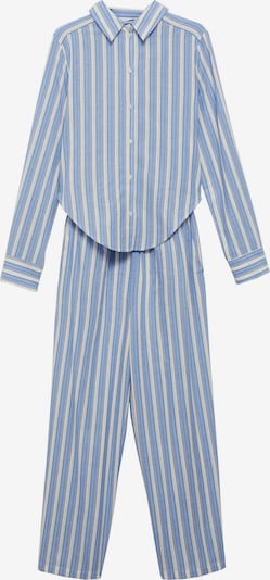 MANGO Odijelo s hlačama 'Elsa' u opal / svijetloplava / siva / bijela, Pregled proizvoda