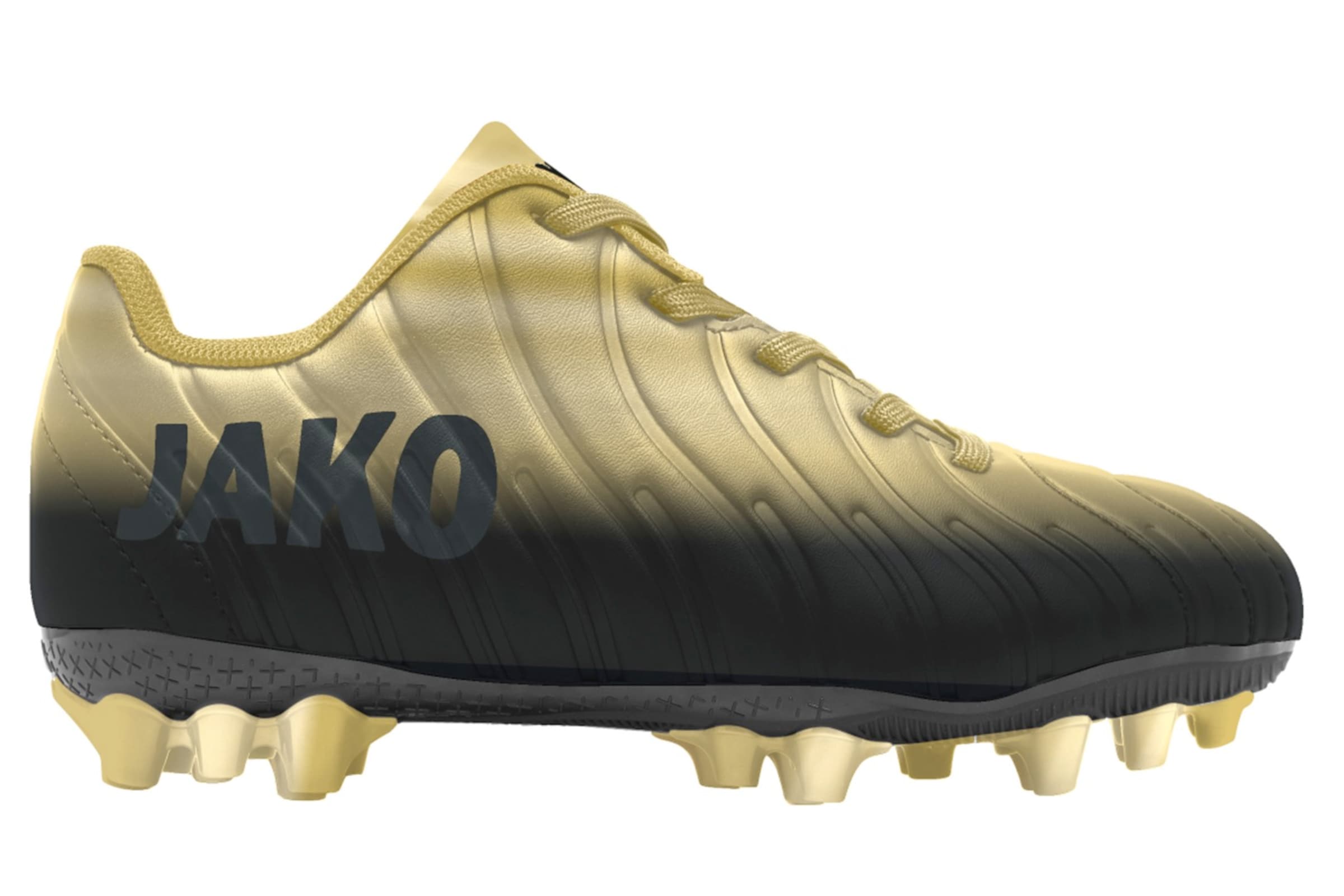 JAKO Athletic Shoes in Yellow: front