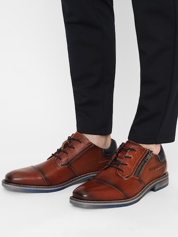 bugatti Lace-Up Shoes 'Kiano' in Brown