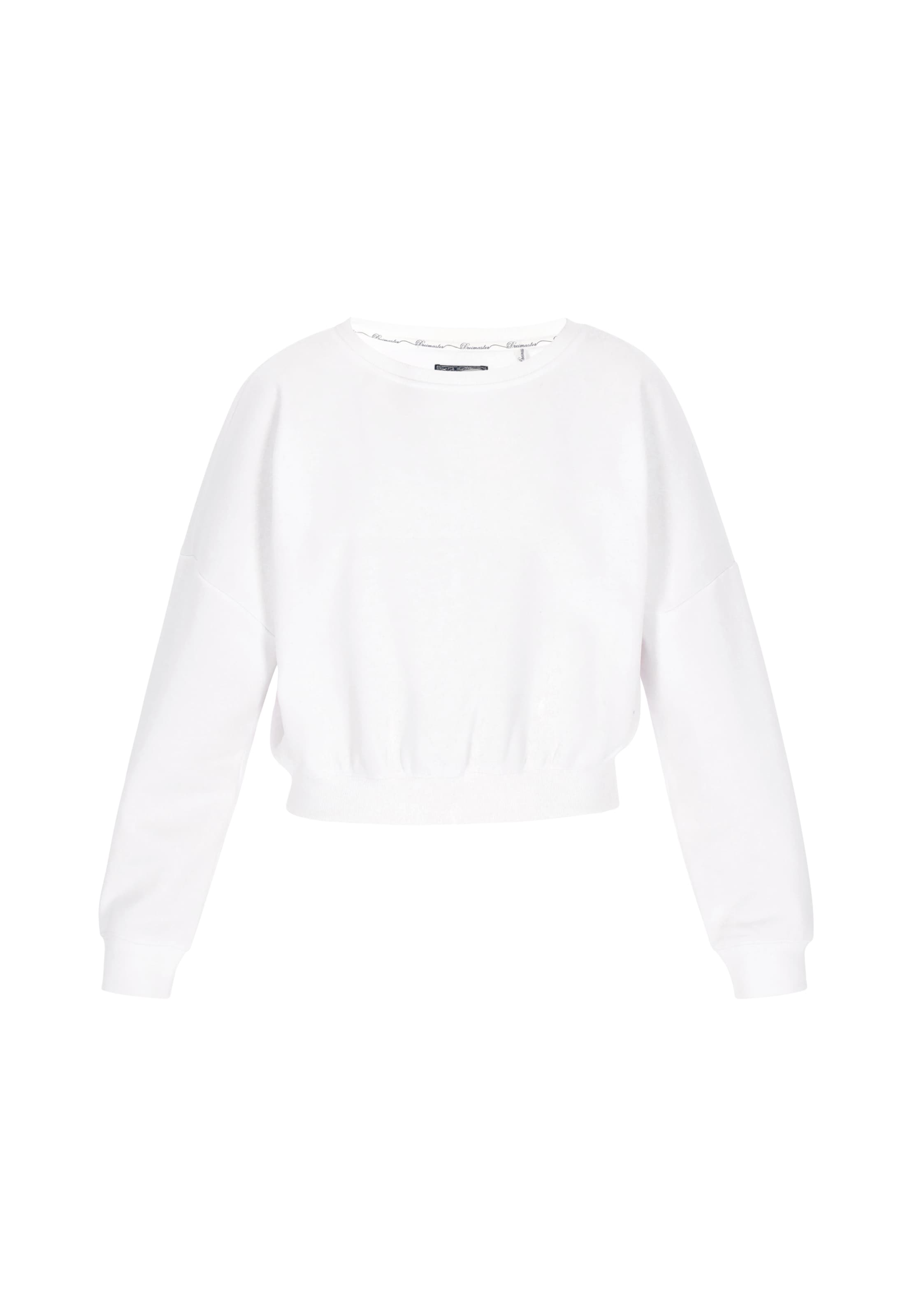 DreiMaster Vintage Sweatshirt in Wit: voorkant