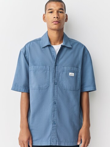 Next Regular Fit Hemd in Blau: Vorderseite