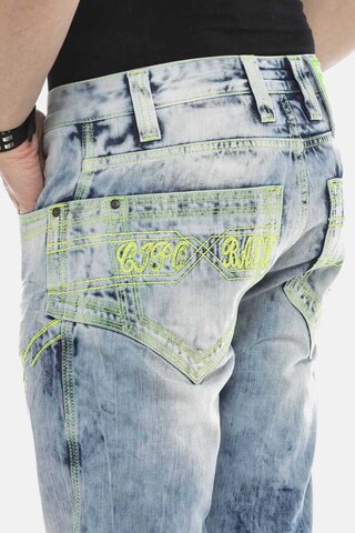 CIPO & BAXX Regular Jeans 'DENIM' in Blauw