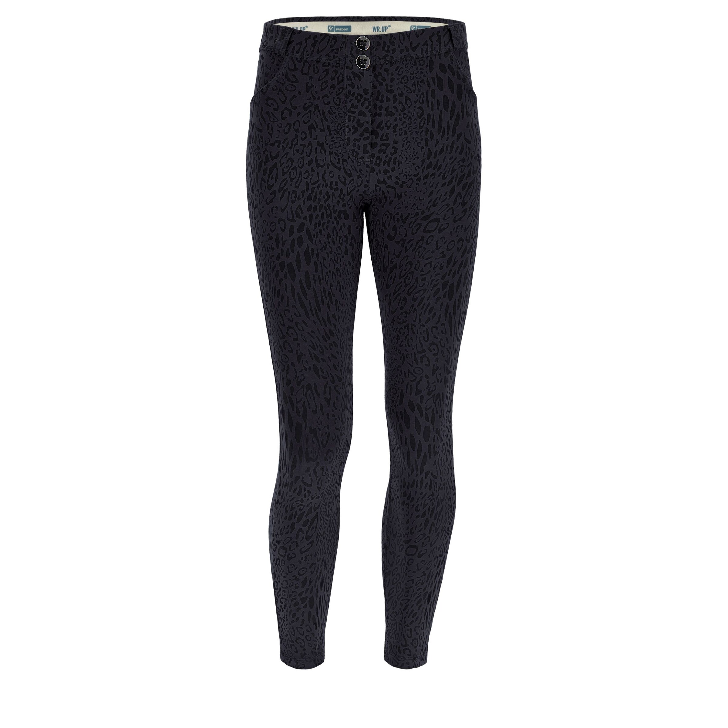 Freddy Skinny Pants in Black: front