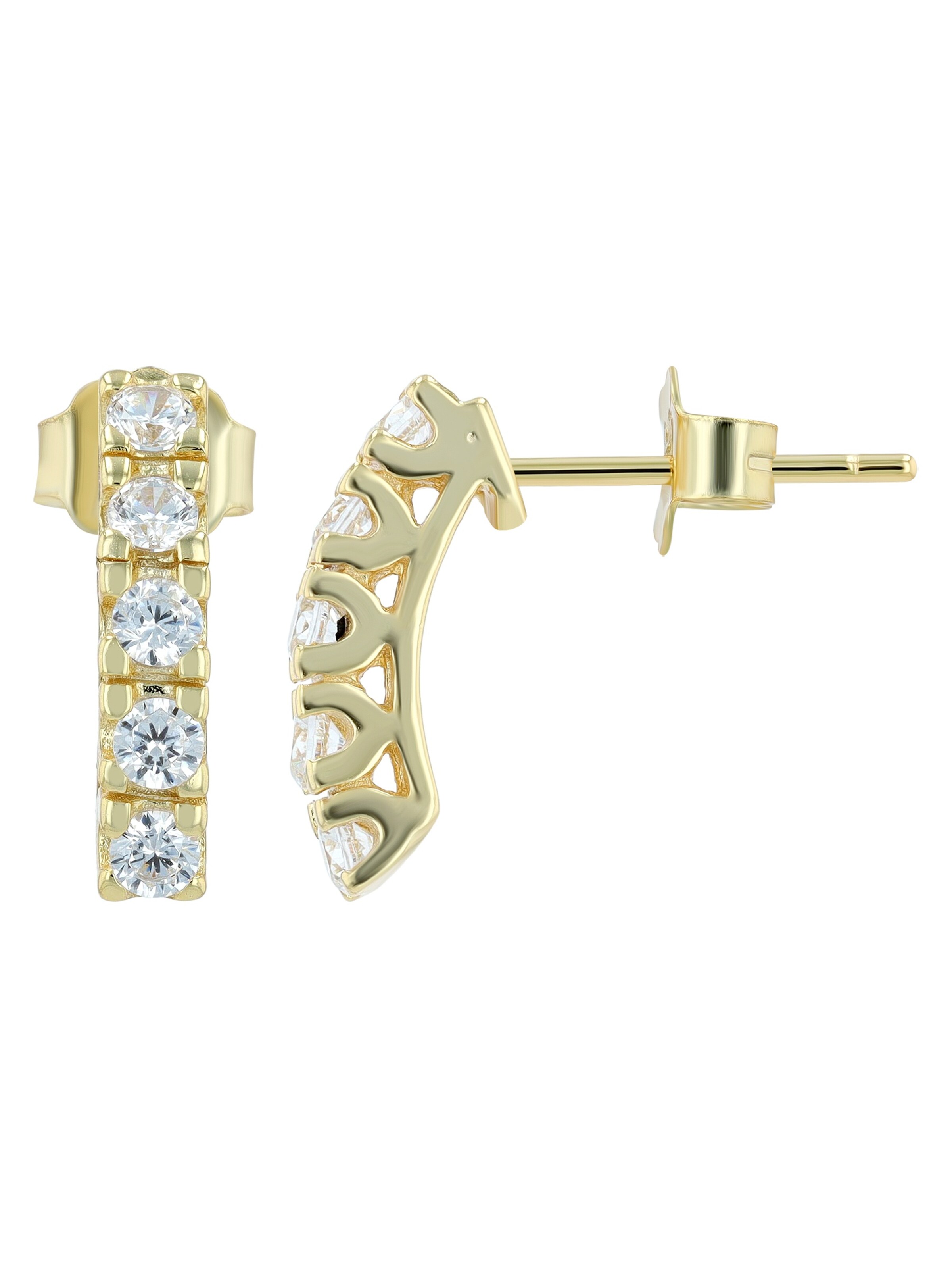Akzent Earrings 'langlebig' in Gold