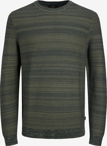 JACK & JONES Sweater 'BLASAL' in Grey: front