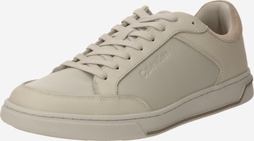 Sneaker low de la Calvin Klein pe gri: față