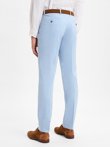Finshley & Harding Regular Broek ' California ' in Blauw