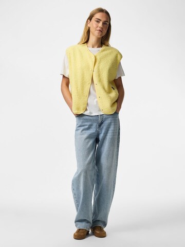 Gilet 'PCKATTY' di PIECES in giallo