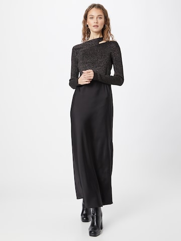 AllSaints Sukienka w kolorze czarny: przód