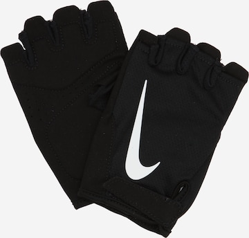 Mănuși sport 'Essential' de la NIKE Accessoires pe negru: față