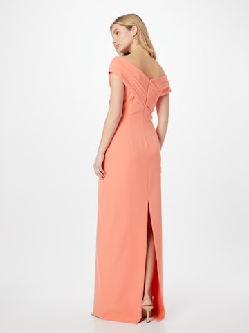 Lauren Ralph Lauren Večerna obleka 'IRENE' | oranžna barva