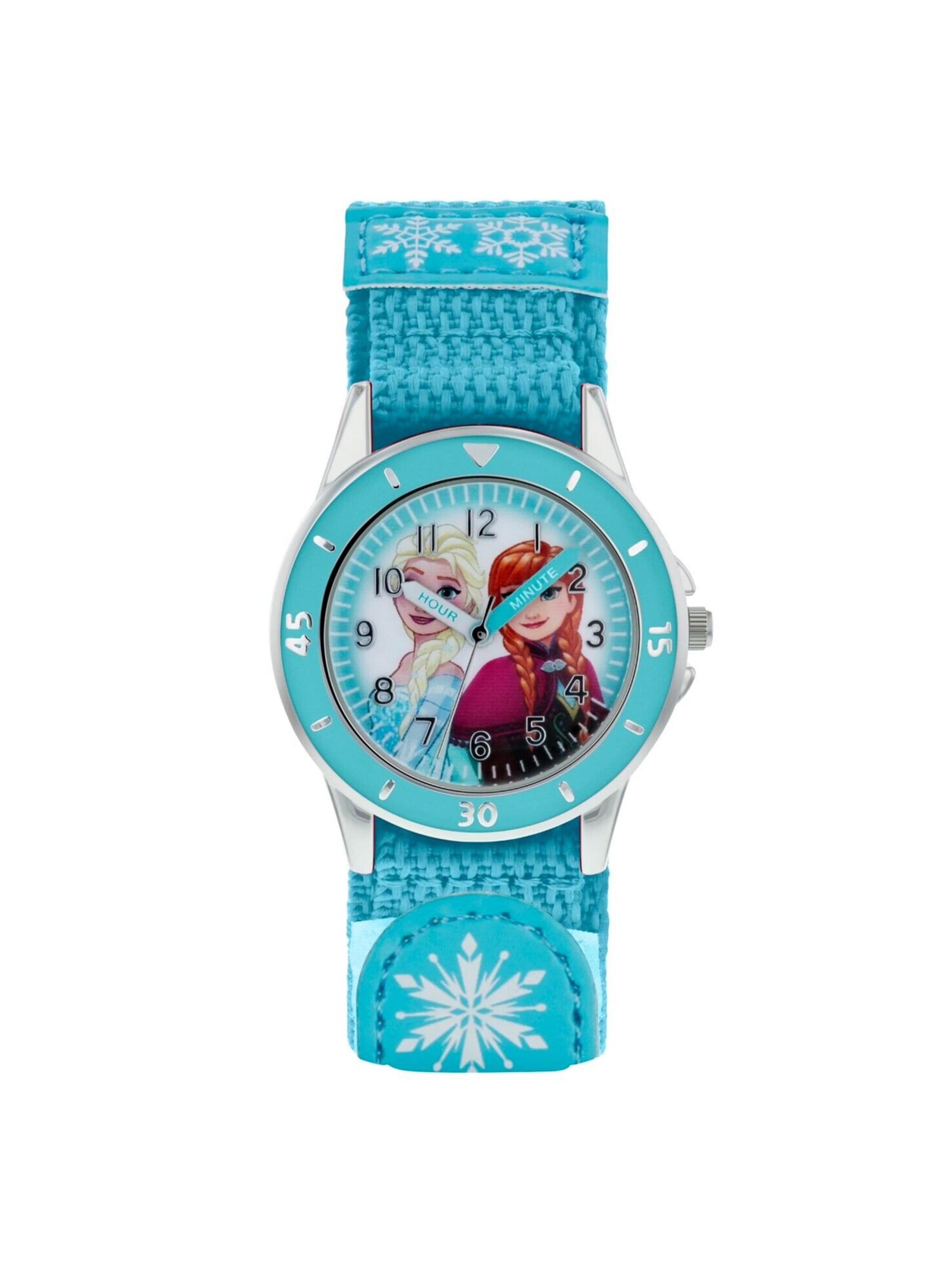 Montre 'Disney Frozen Time Teacher' DISNEY en bleu : devant