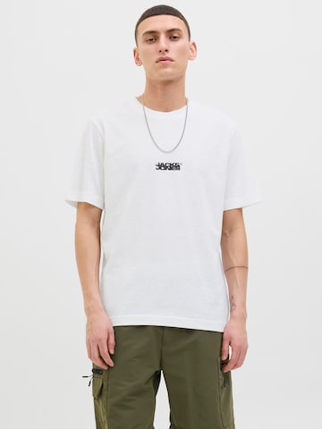 JACK & JONES Bluser & t-shirts 'JCOSago' i hvid: forside