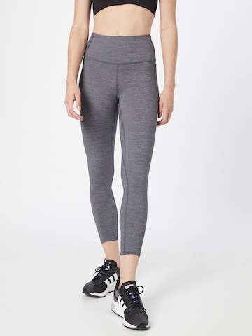 UNDER ARMOUR Skinny Sports trousers 'Meridian' in Grey: front