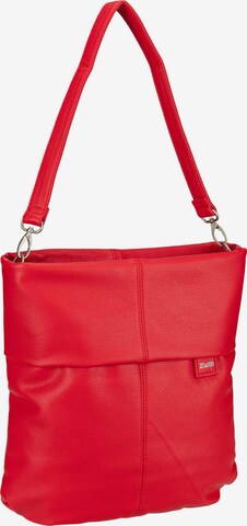 ZWEI Handbag ' Mademoiselle M12 ' in Red: front