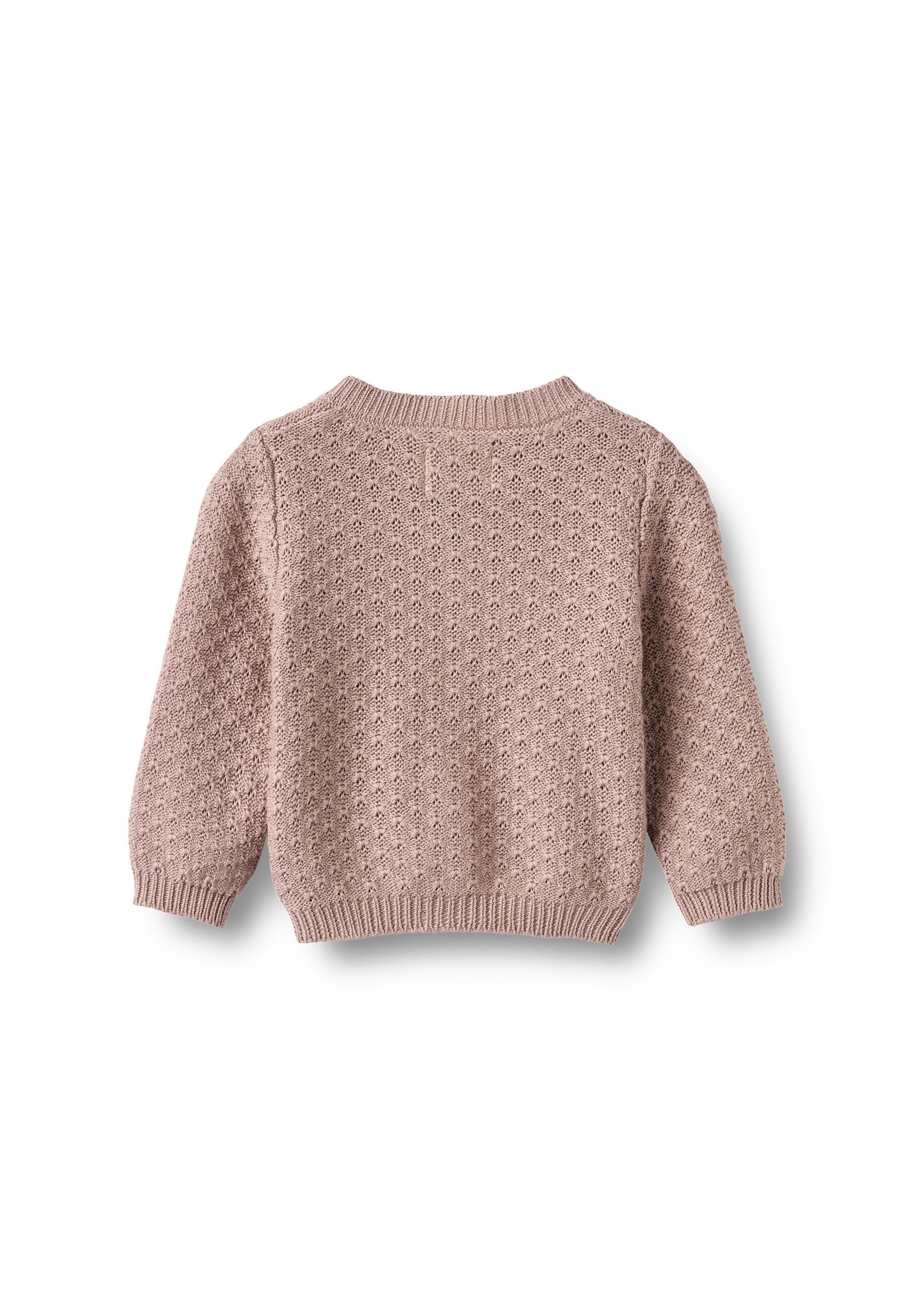 WHEAT Gebreid vest 'Magnella' in Roze