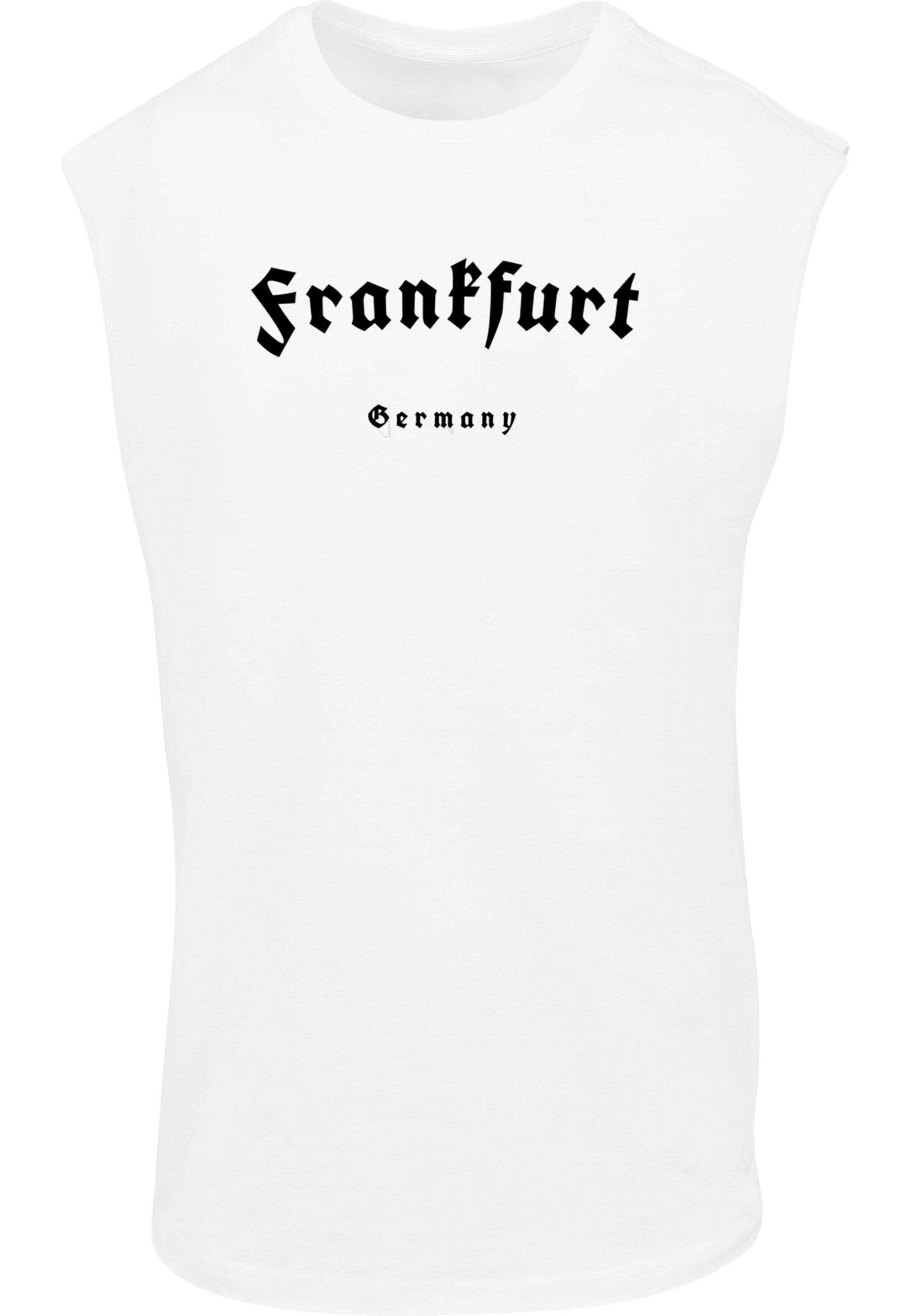 T-Shirt 'Frankfurt' Merchcode en blanc : devant