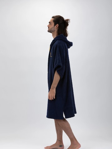 Pacifique Sud Athletic Robe 'Surf' in Blue