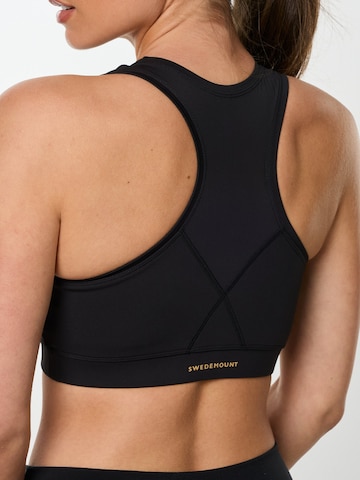 SWEDEMOUNT Bralette Sports Bra 'Core' in Black