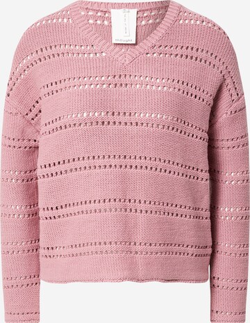 Pullover di Thought in rosa: frontale