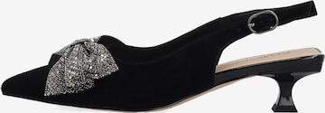 VENEZIA Slingback Pumps 'Venezia' in Black: front