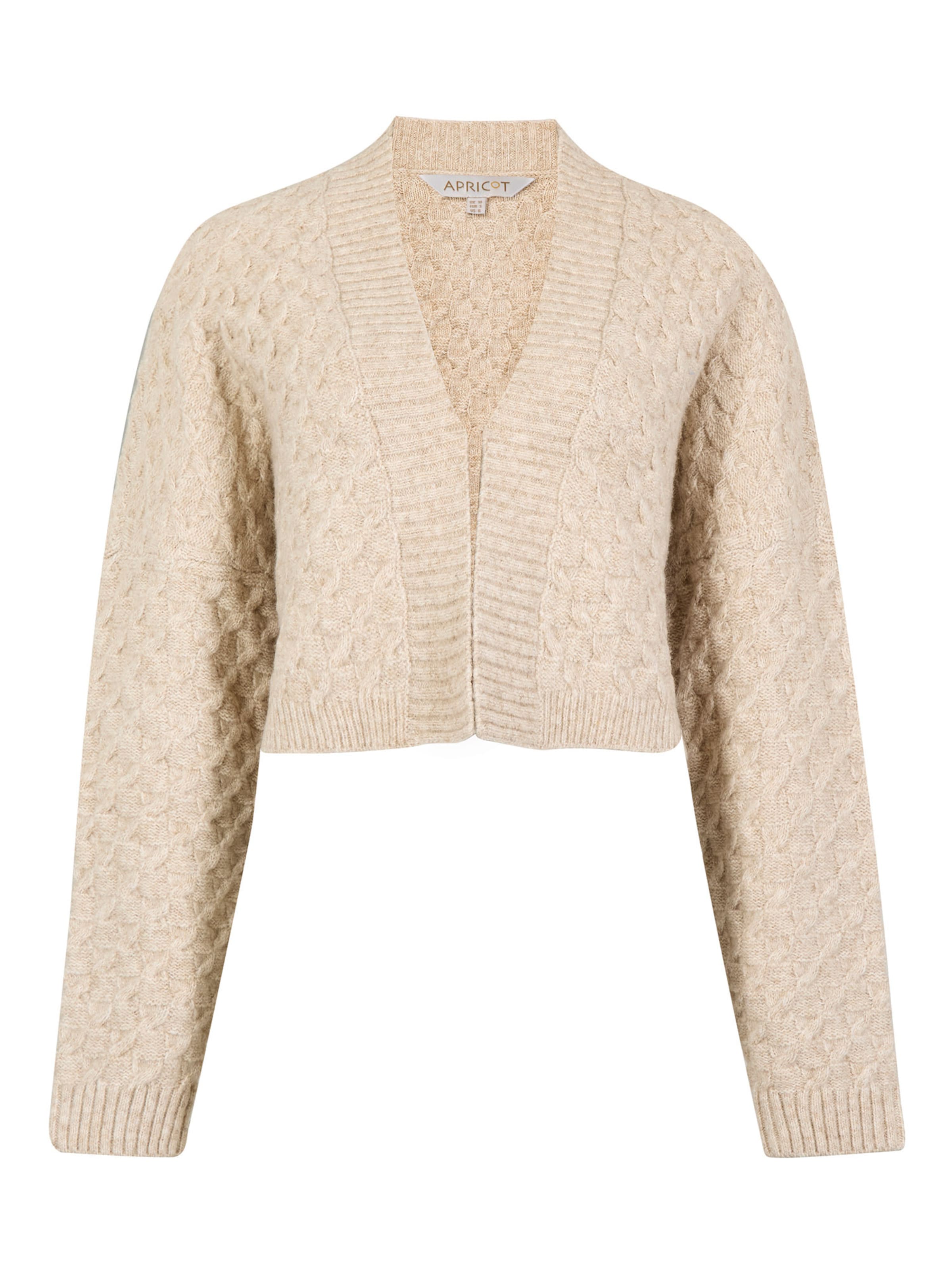 Cardigan bavarois ' ' Apricot en gris : devant