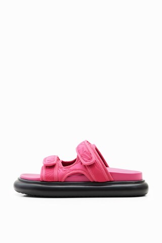 Desigual Mule in Pink: front