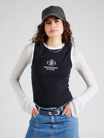 Abercrombie & Fitch - Top en negro: frente