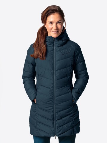 VAUDE Outdoormantel 'Annecy' in Blauw: voorkant